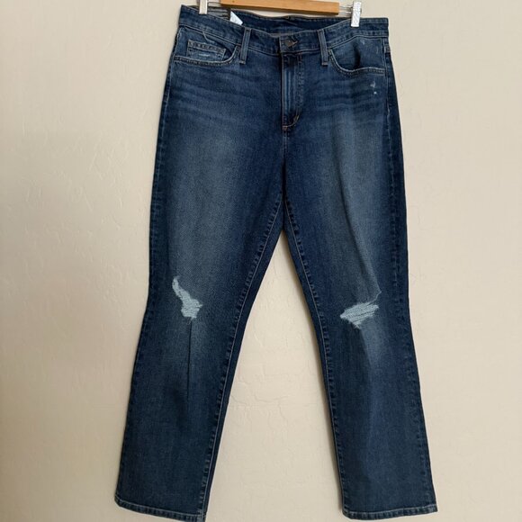 NWT Joe’s Jeans Straight Leg Boyfriend Denim Women's Size 31 / 12 Inglewood Wash - Picture 2 of 9